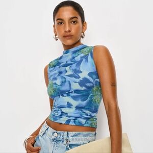 Reformation Marlo Knit Top Ivory - Size XL